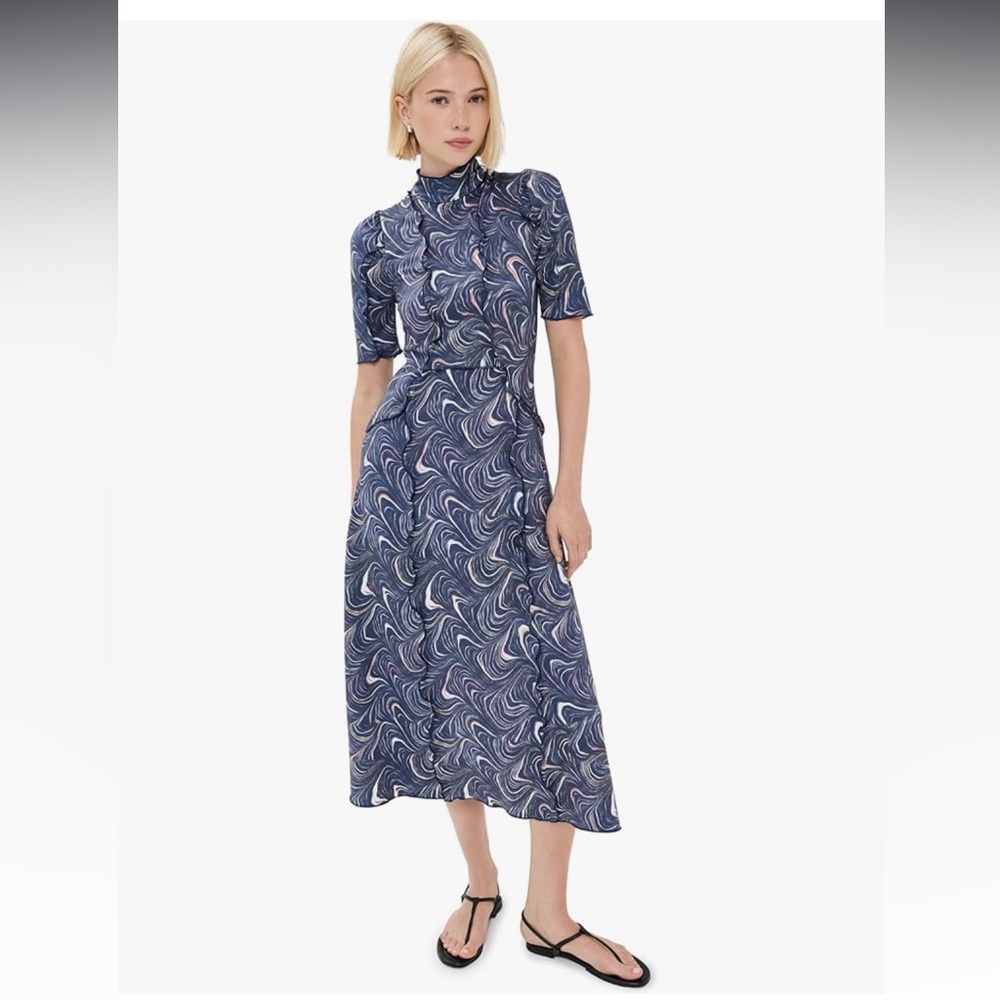 Sea Amara Marble Print Dress